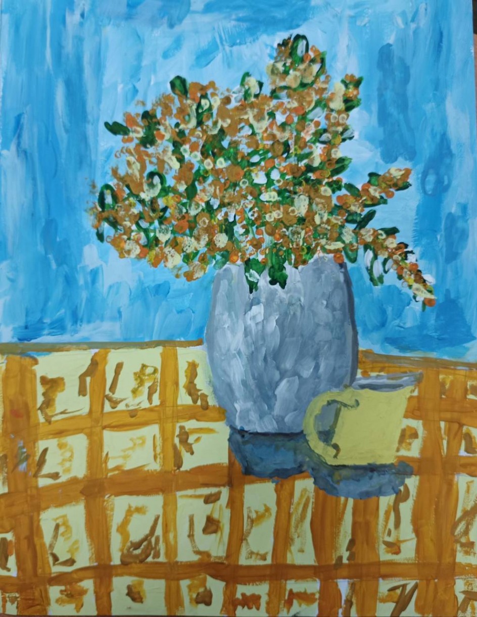 "Натюрморт с мимозой"