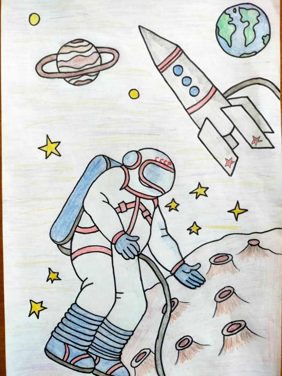 В открытый космос