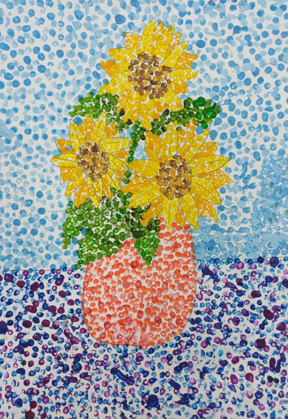 Солнечные подсолнухи