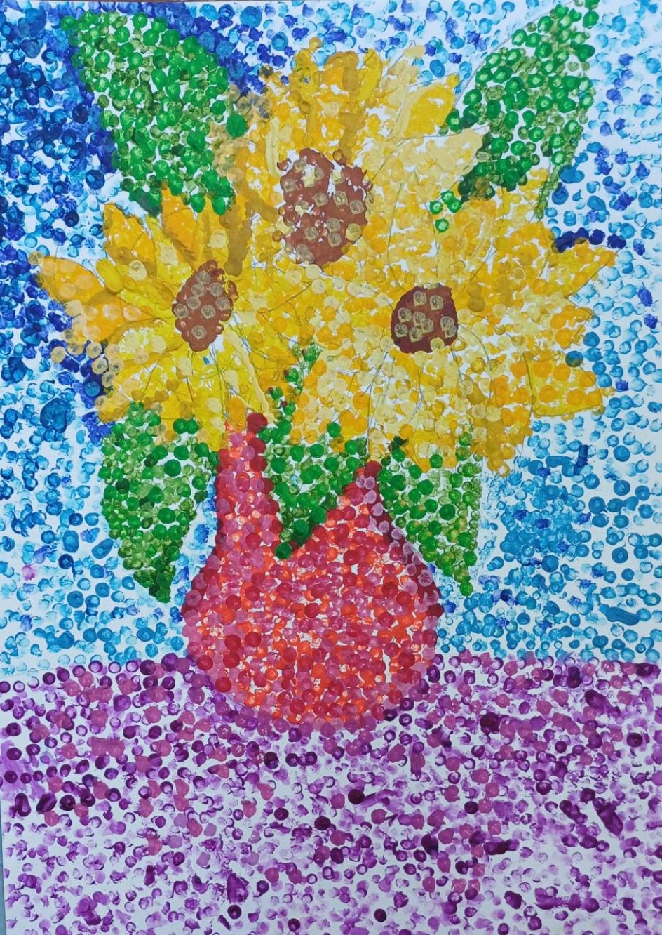 Солнечные подсолнухи