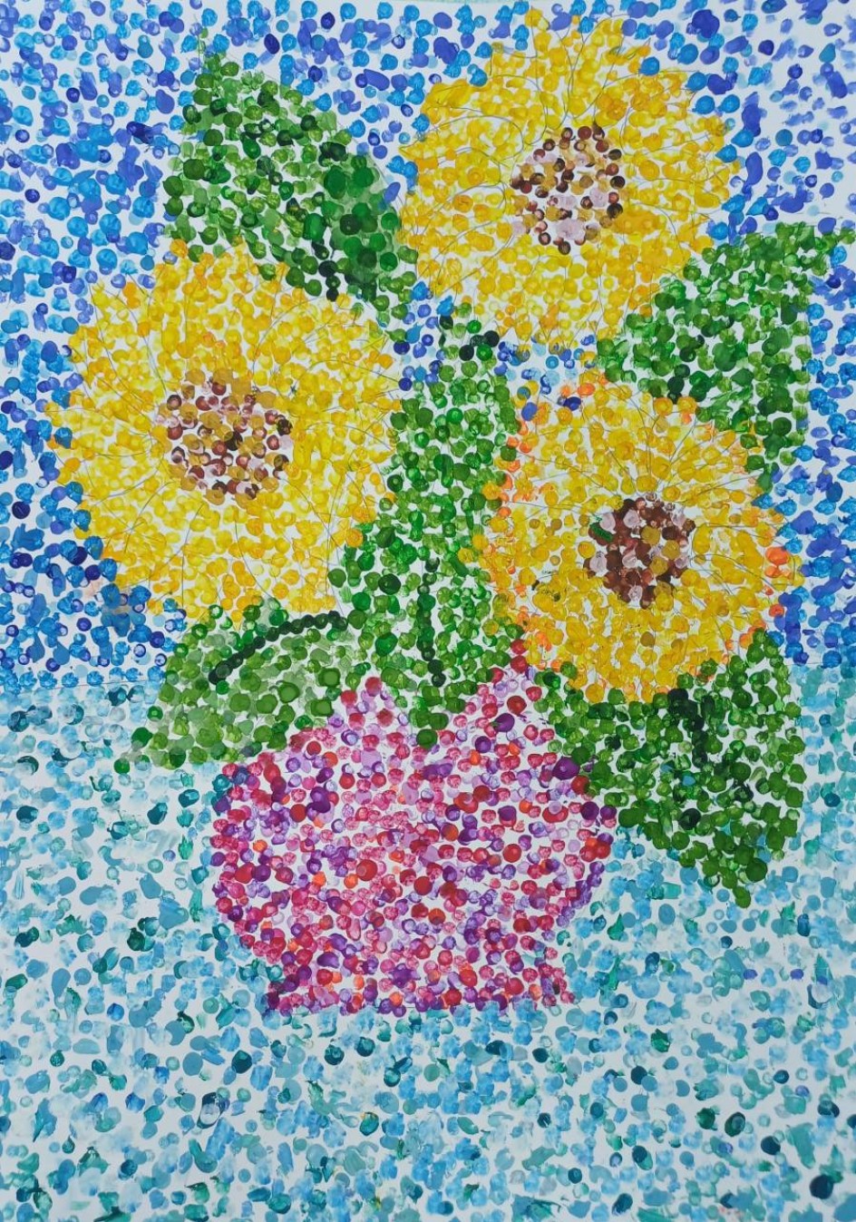 Солнечные подсолнухи