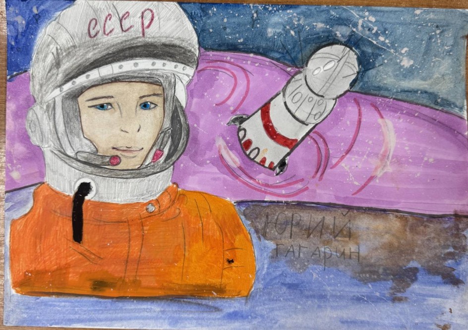 Первый в космосе