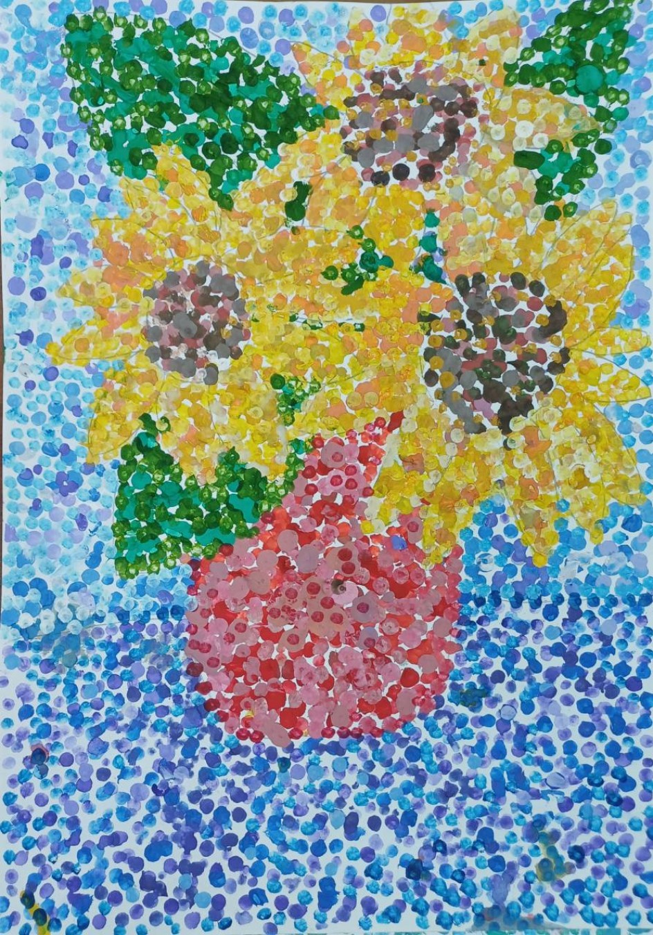 Букет подсолнухов