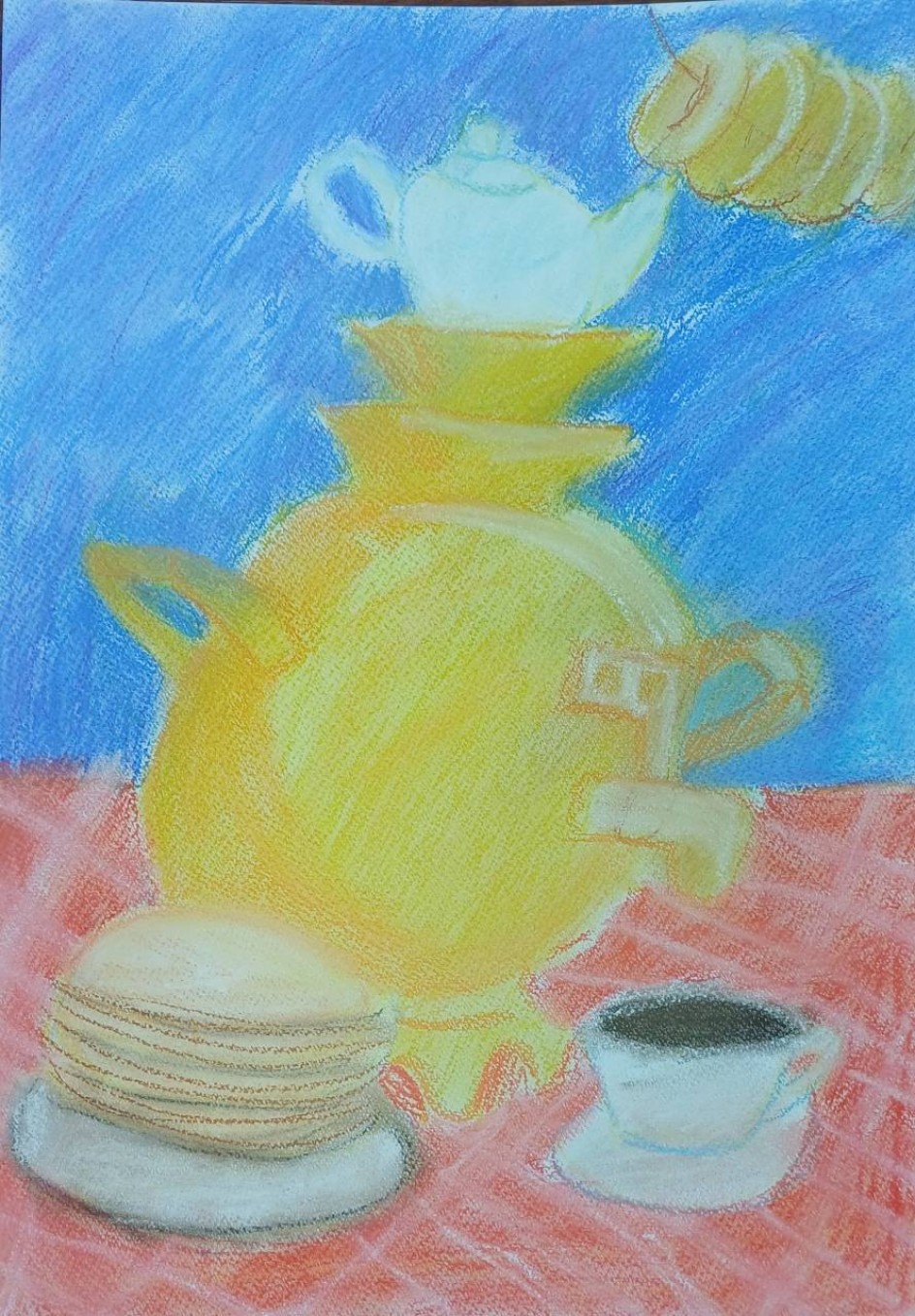 Натюрморт с самоваром