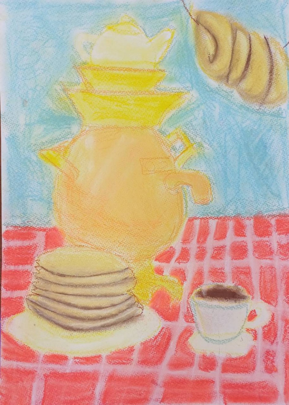 Натюрморт с самоваром