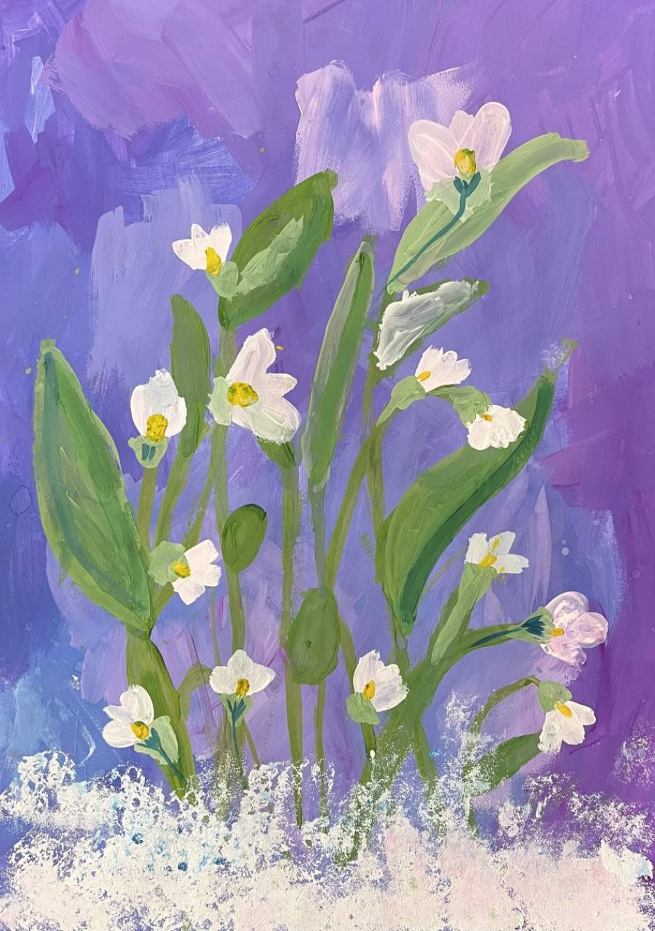 Первые подснежники