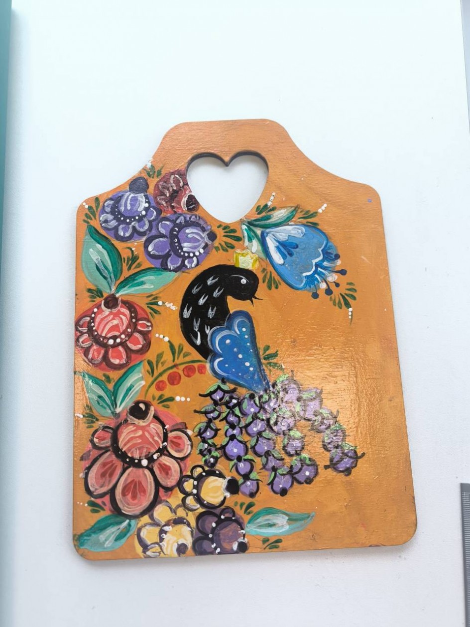 Городецкая роспись. "Жар-птица"