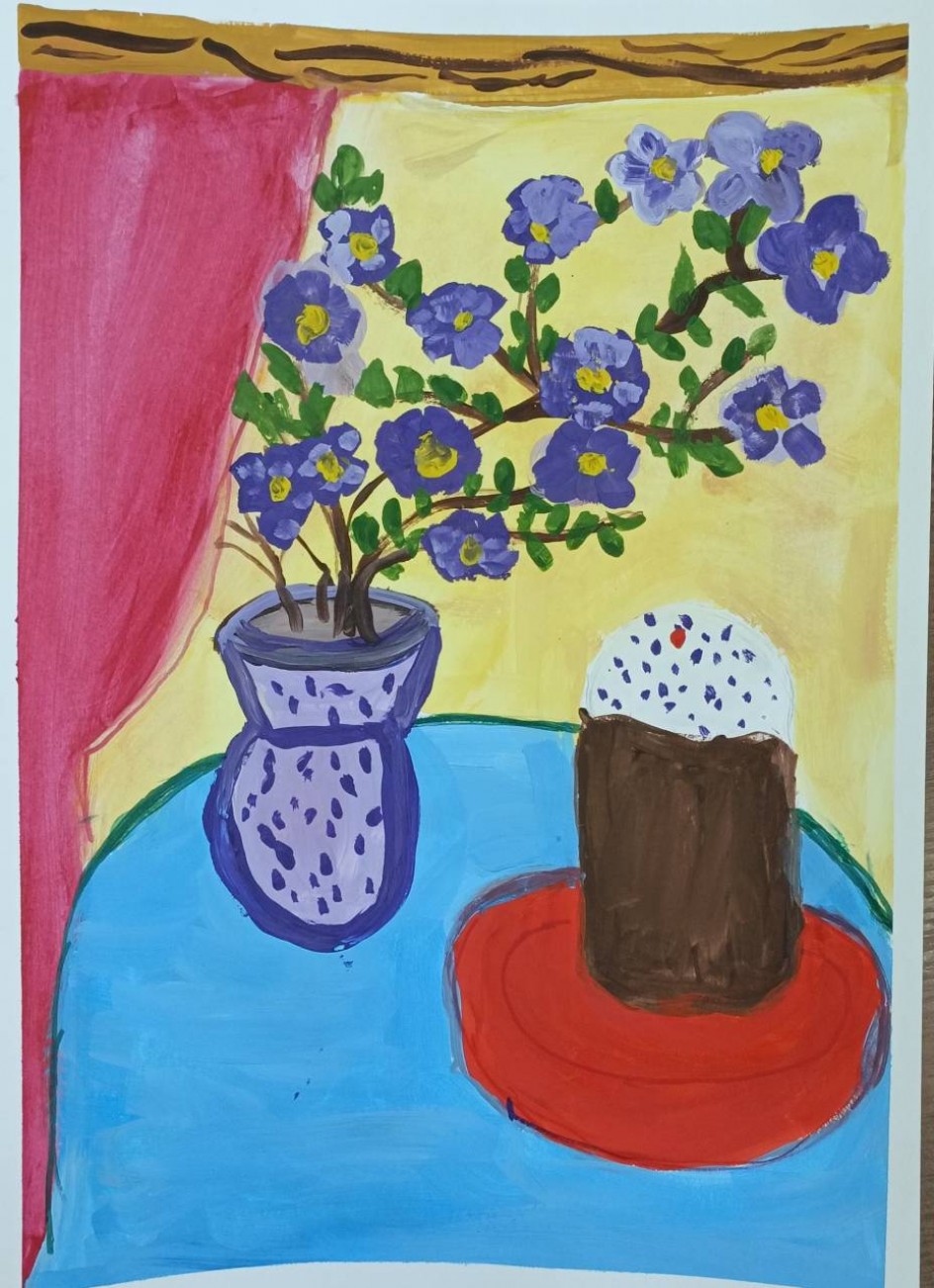 Пасха в окошке.