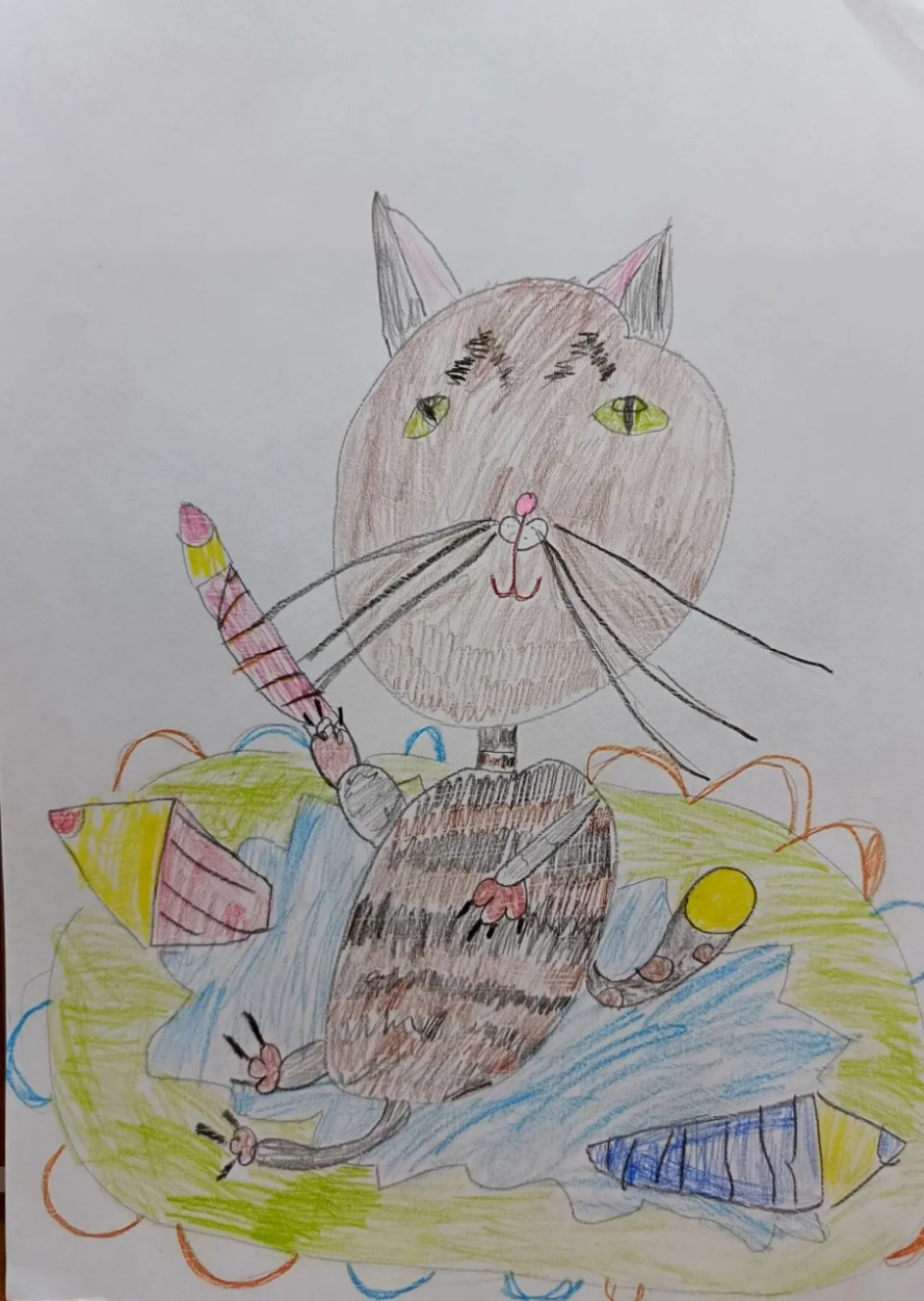 Весёлый кот