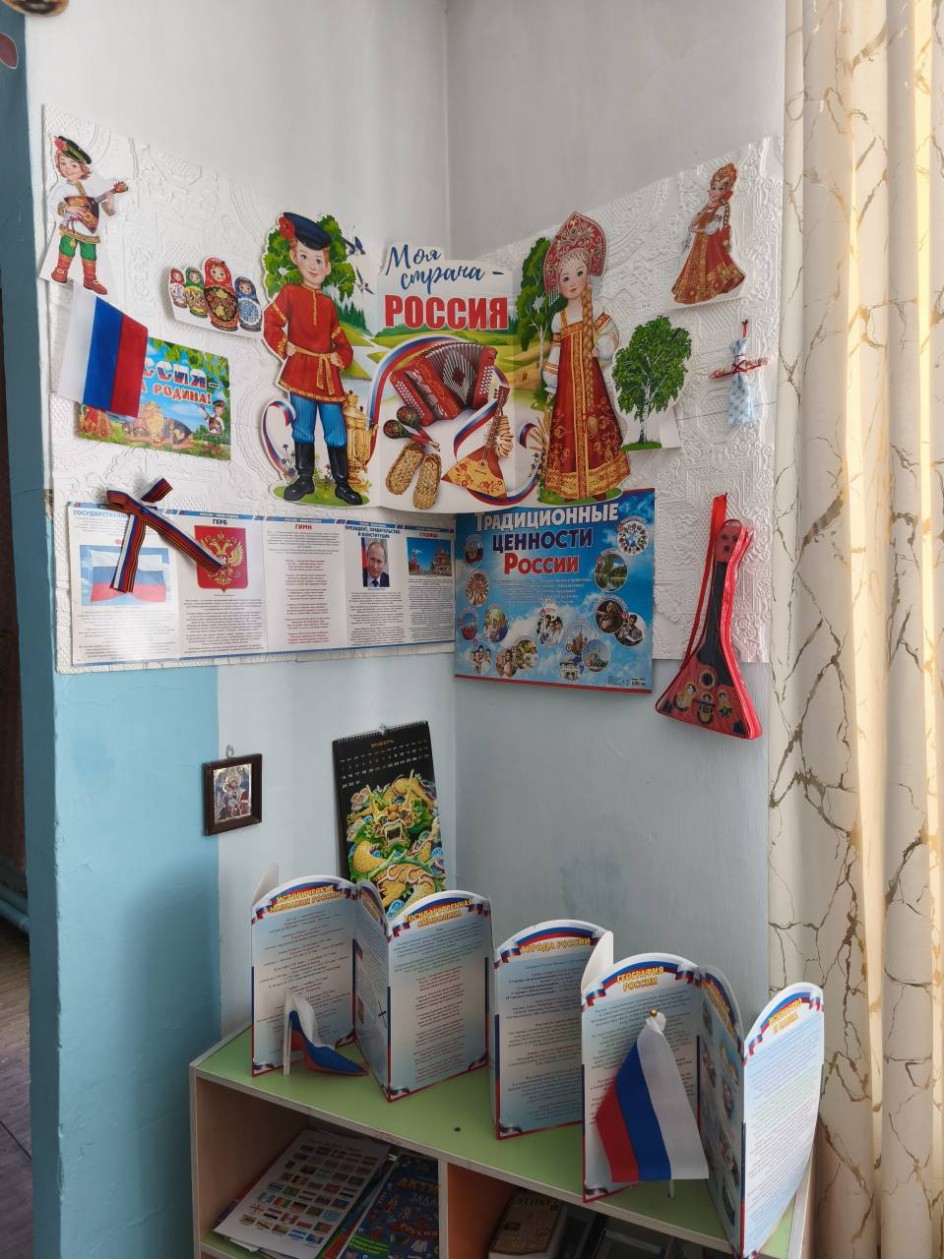 Оформление патриотического уголка