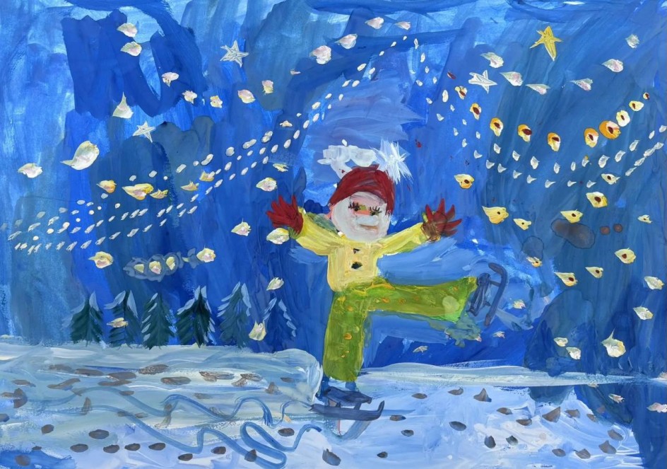 Фигуристка