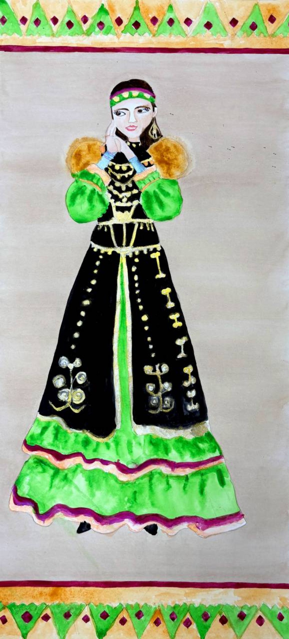 Башкирский костюм