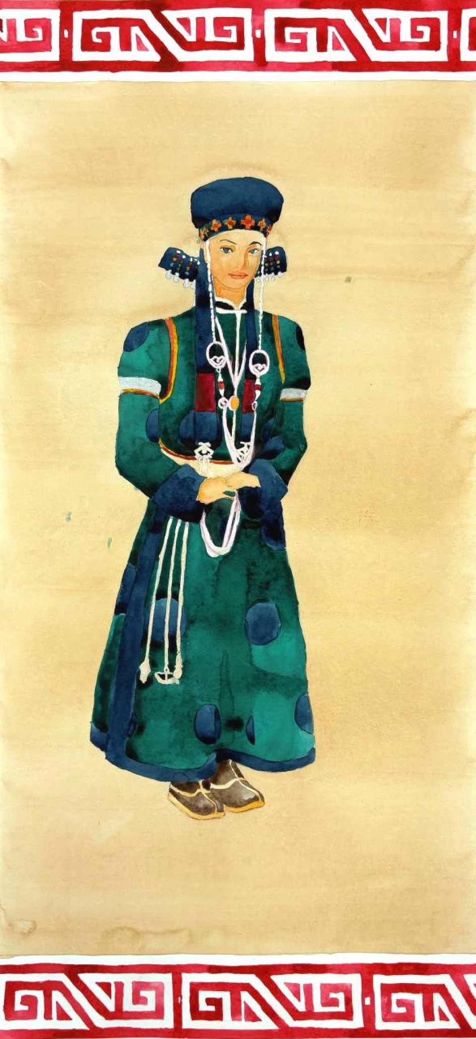 Бурятский костюм