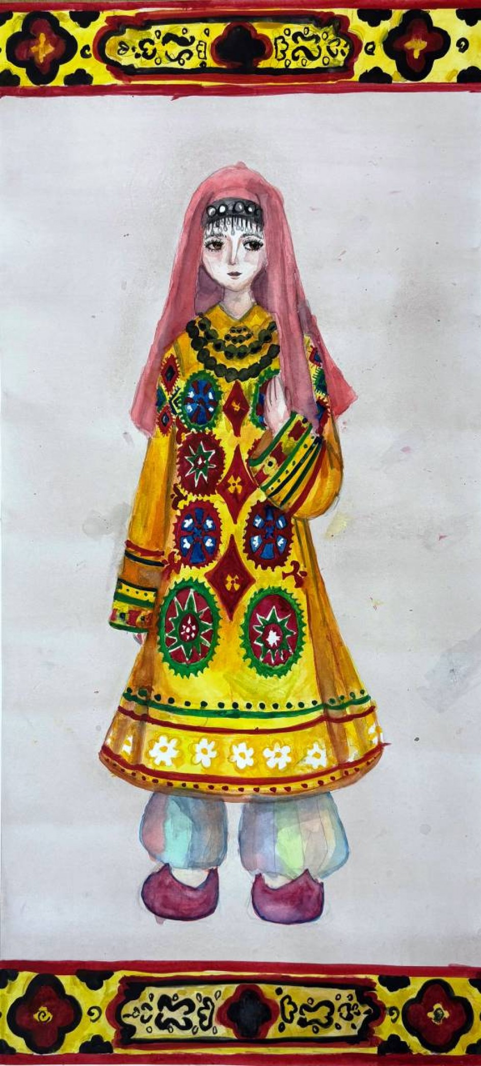 Таджикский костюм