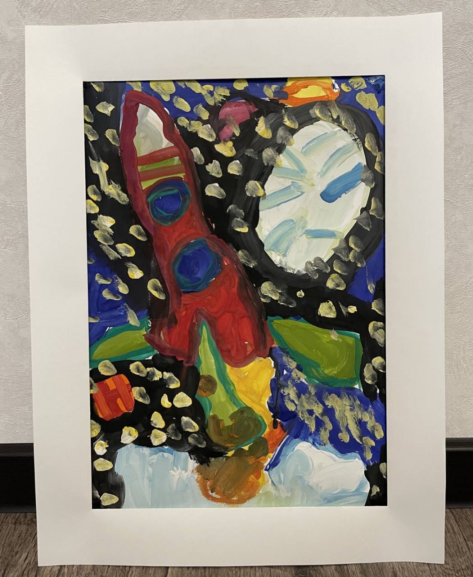 В открытом космосе