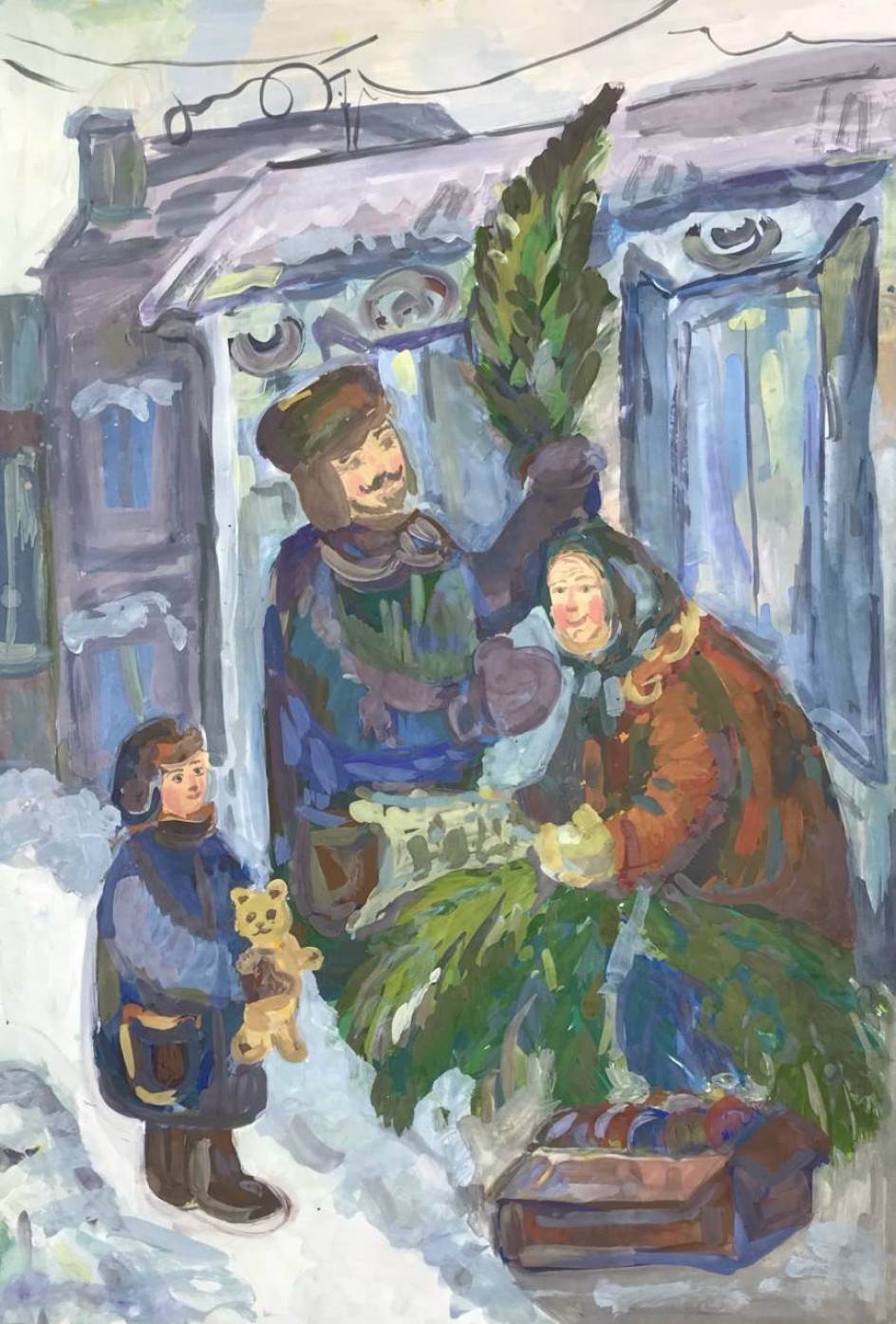 Ёлочные ветки