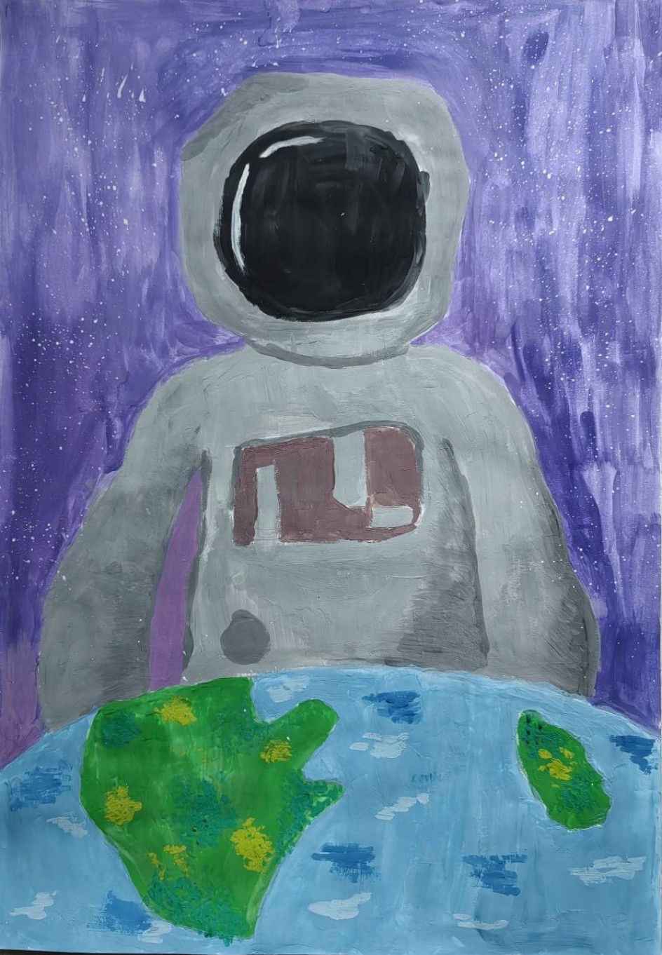 Голубая жемчужина на руках