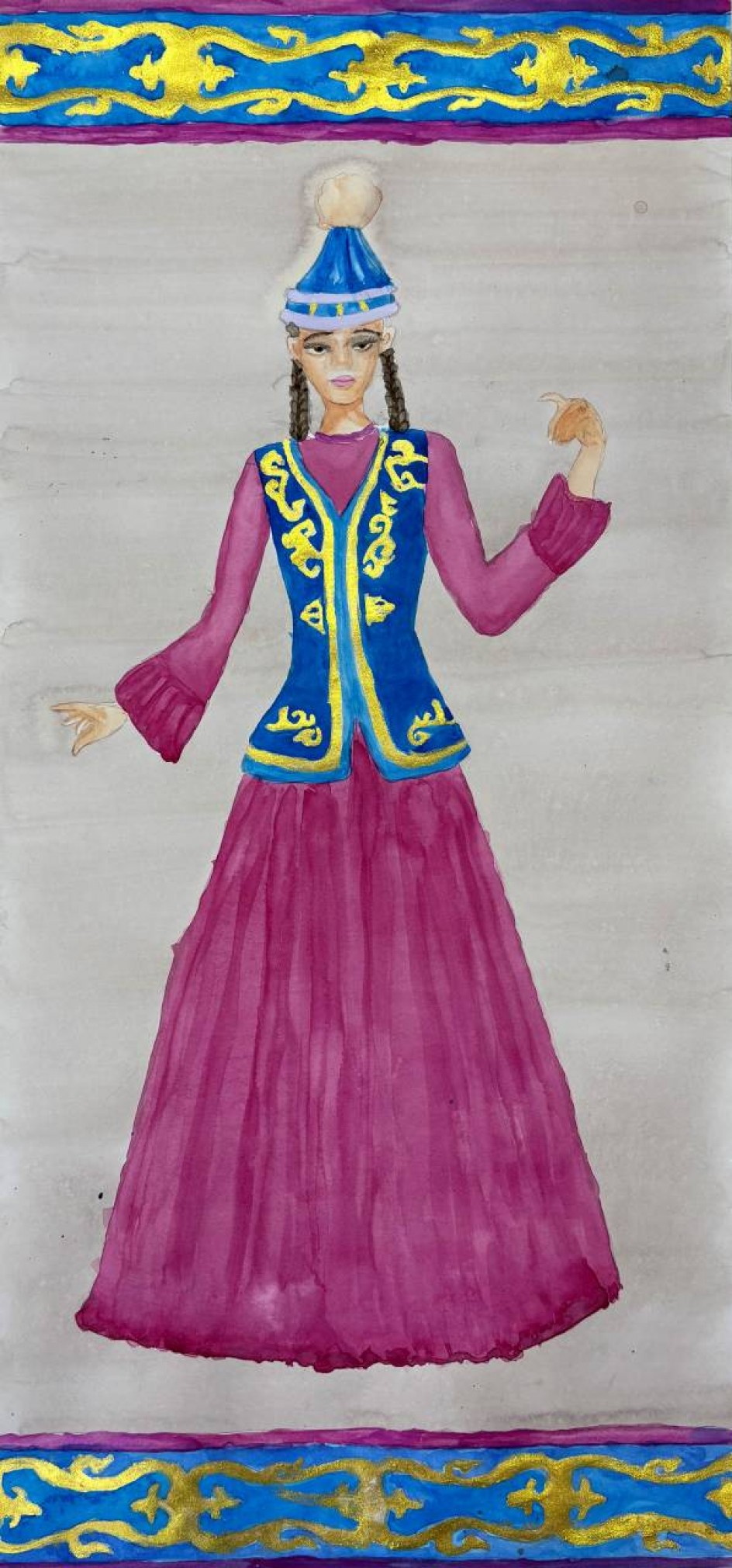 Казахский костюм