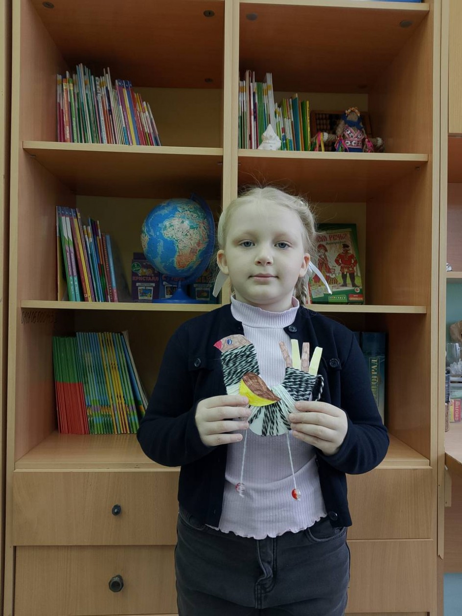 Поделка " Птица весны"