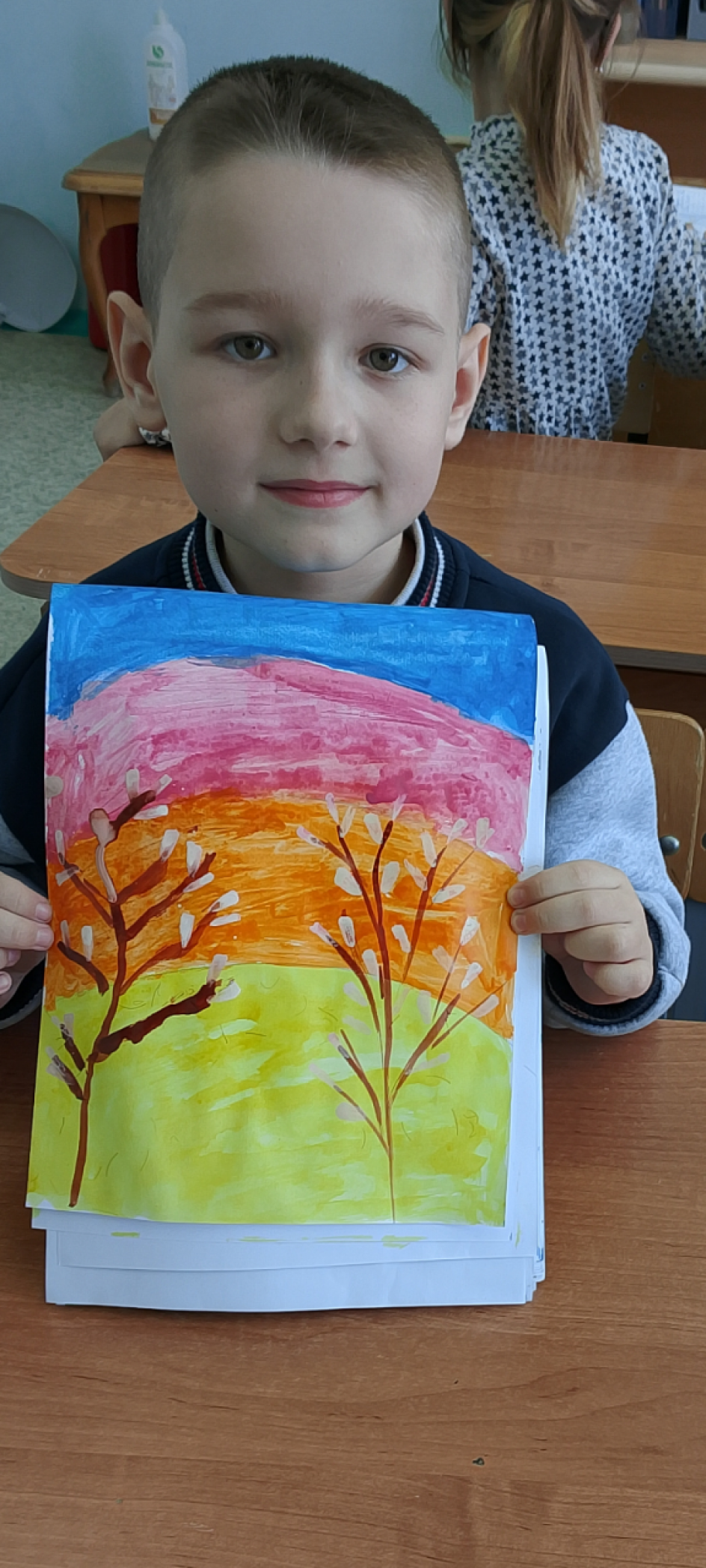 верба расцвела