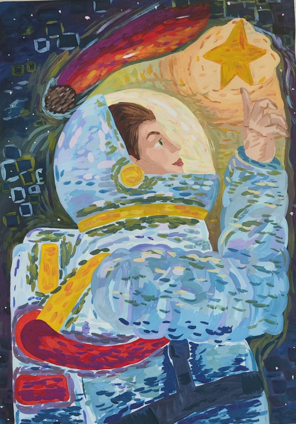 Мечты Терешковой о космосе.