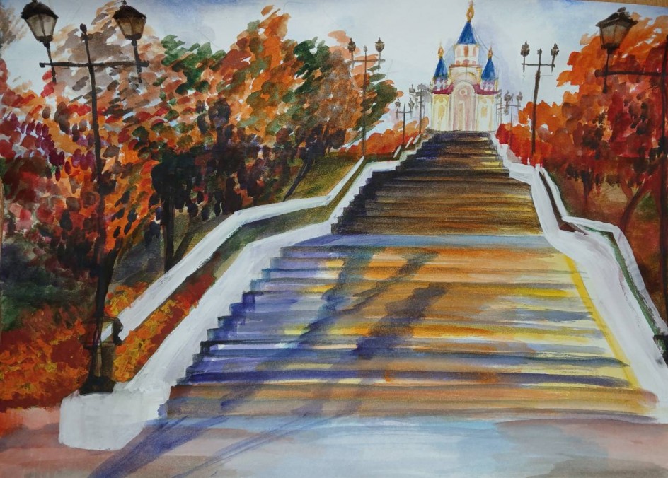 Лестница к храму