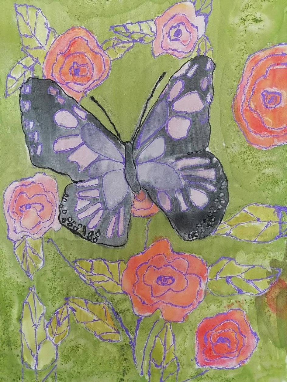 Бабочка Серый туман