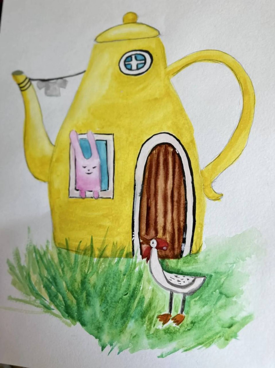 Сказочный Дом-чайник