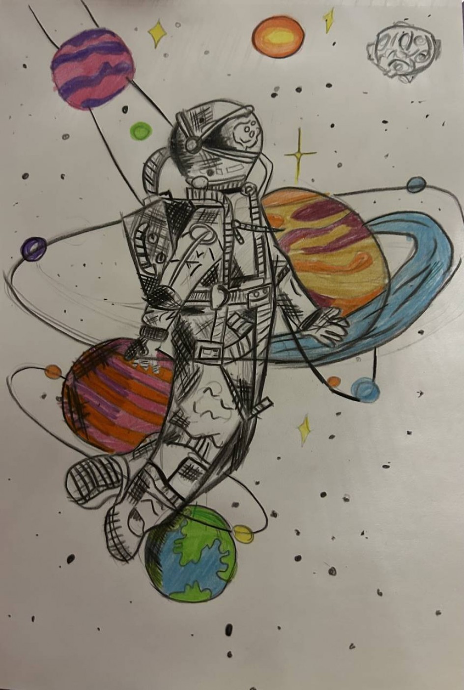 Смелый космонавт