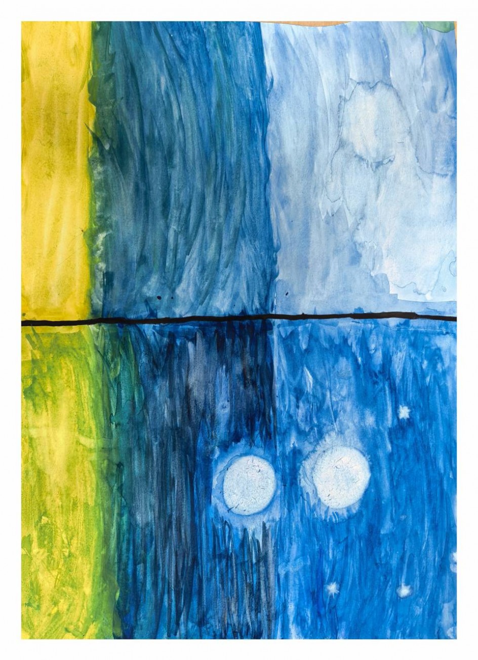 Морской берег. День и ночь.