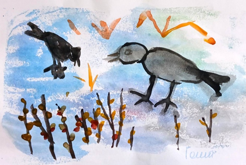 Грачи и первые проталины