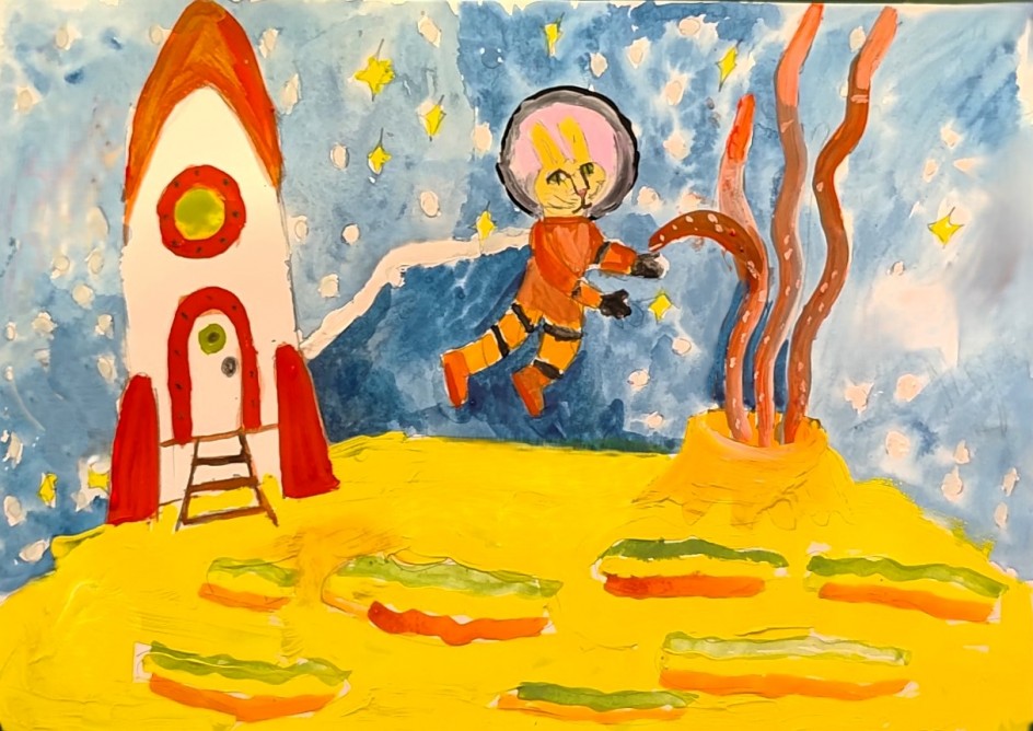 Заяц-космонавт