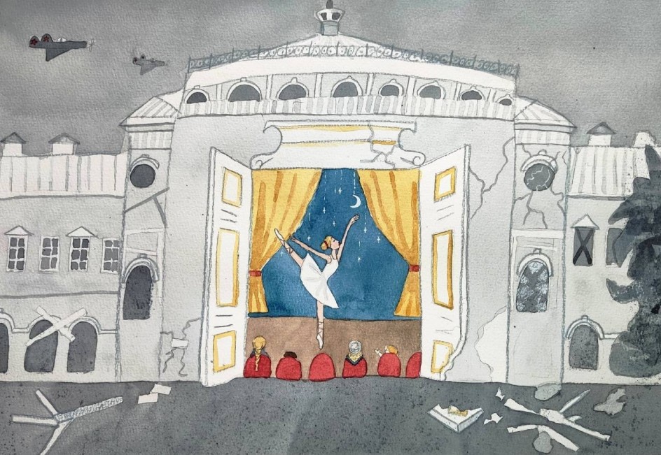 Танец под обстрелом. Искусство - вечно!