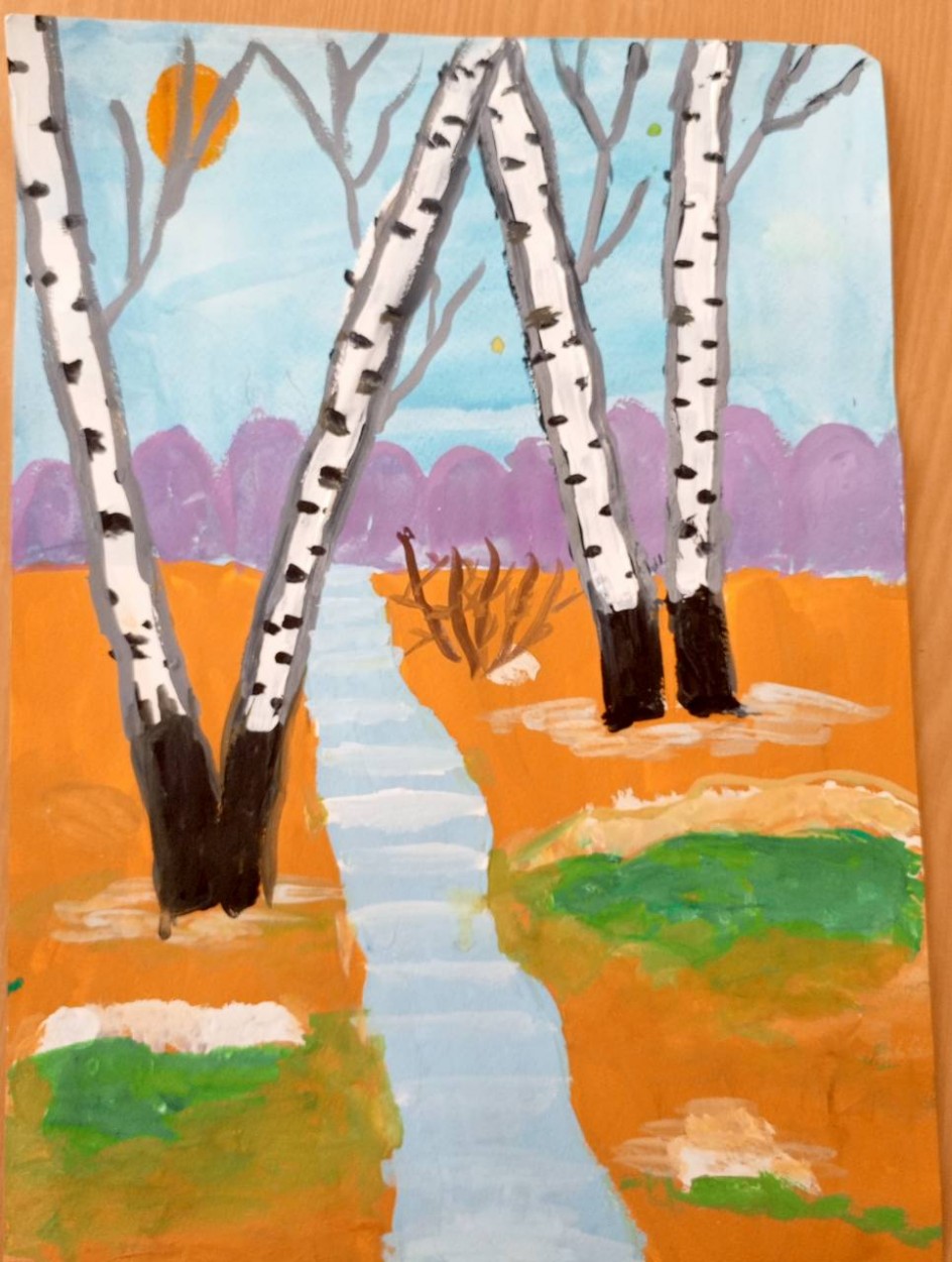 Апрельский ручей