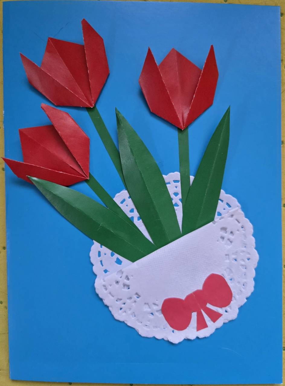 Открытка для мамы