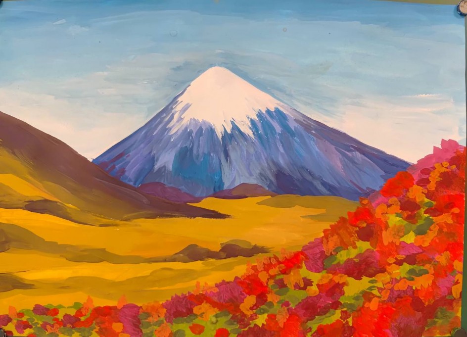 Ключевская сопка, вулкан Камчатки