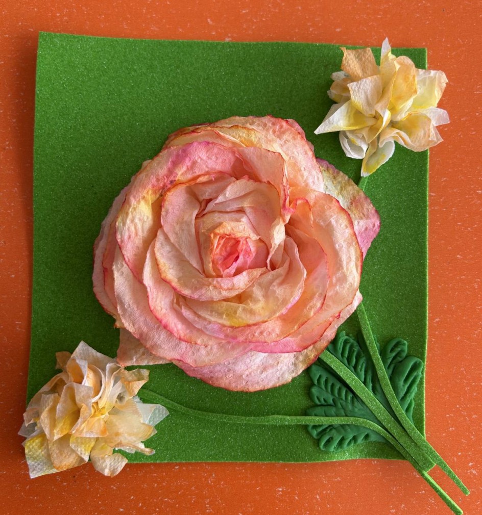 Красивая роза