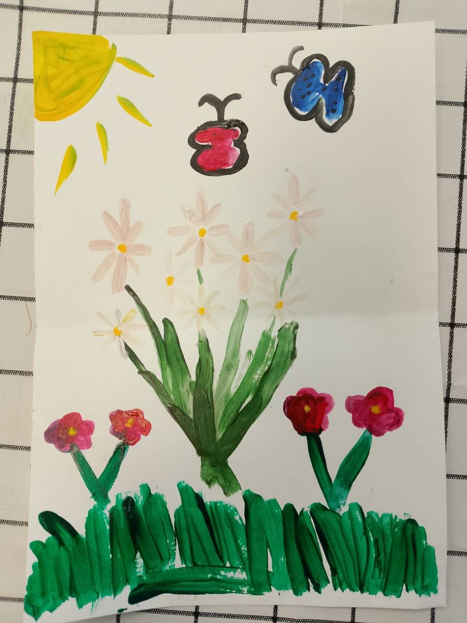 Цветочная акварель