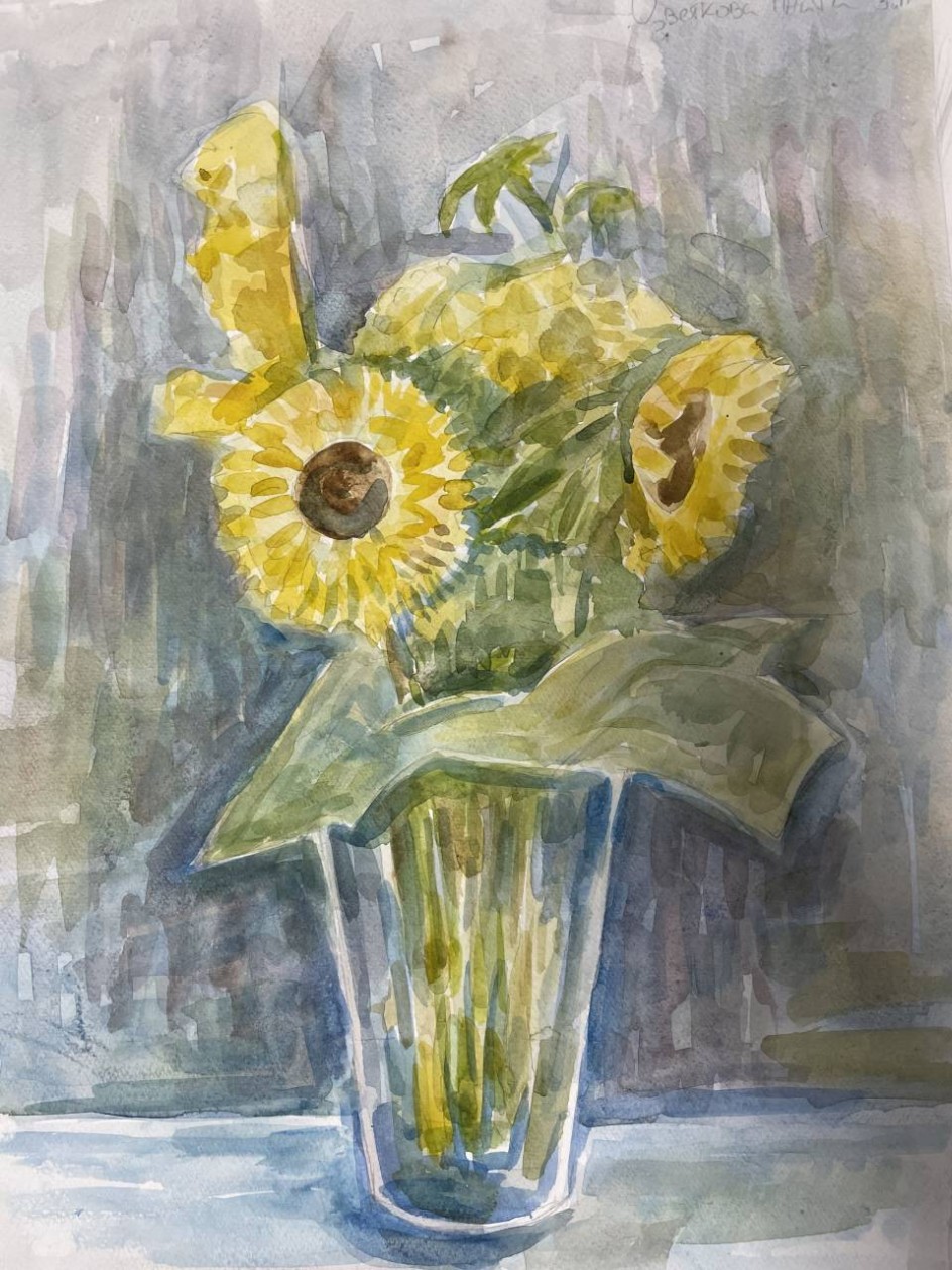 Лучик солнца в вазе