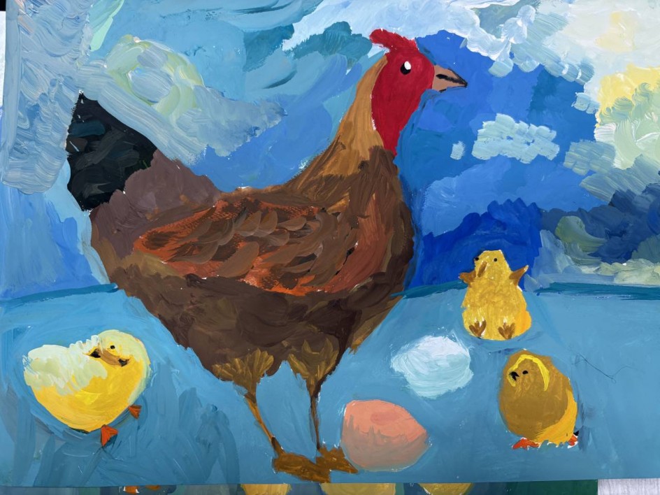 Пасхальные курочки