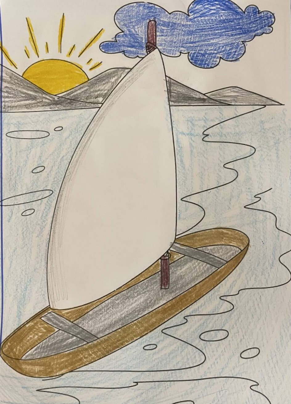 Весенний кораблик