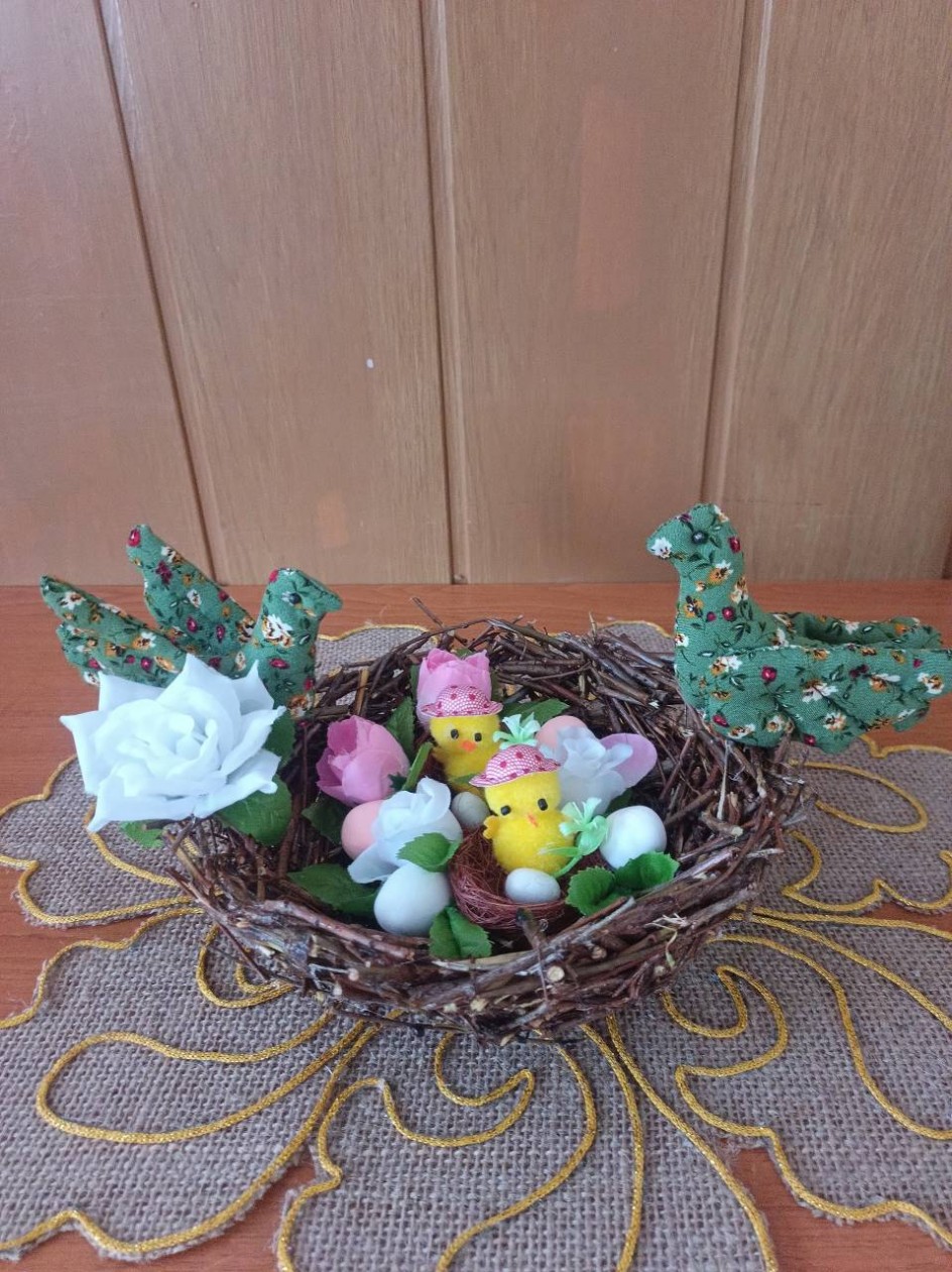 Пасхальная композиция "Гнездышко"