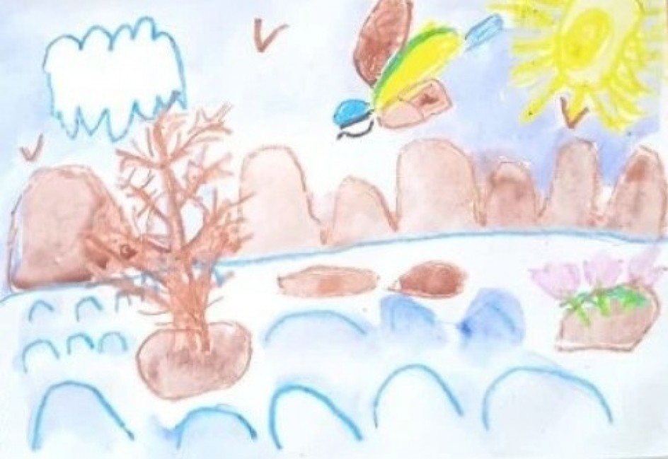 Крокусы расцвели!