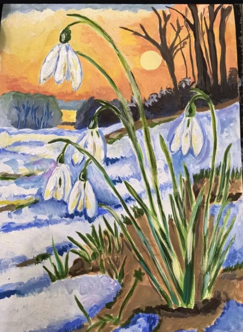 Портрет "Подснежник"