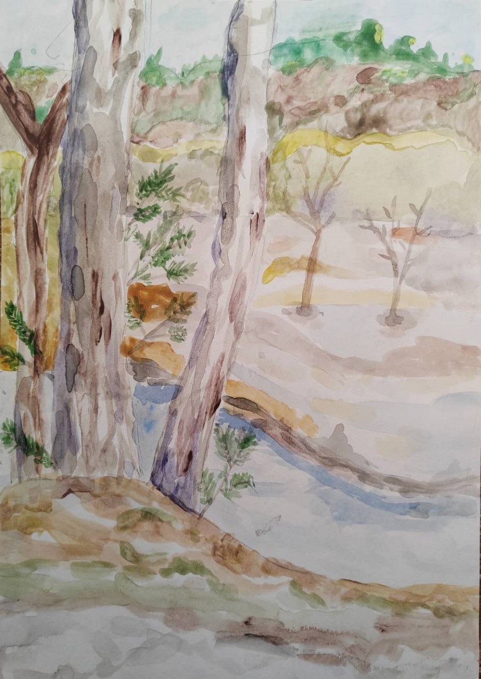 Весна на реке Лопасня.