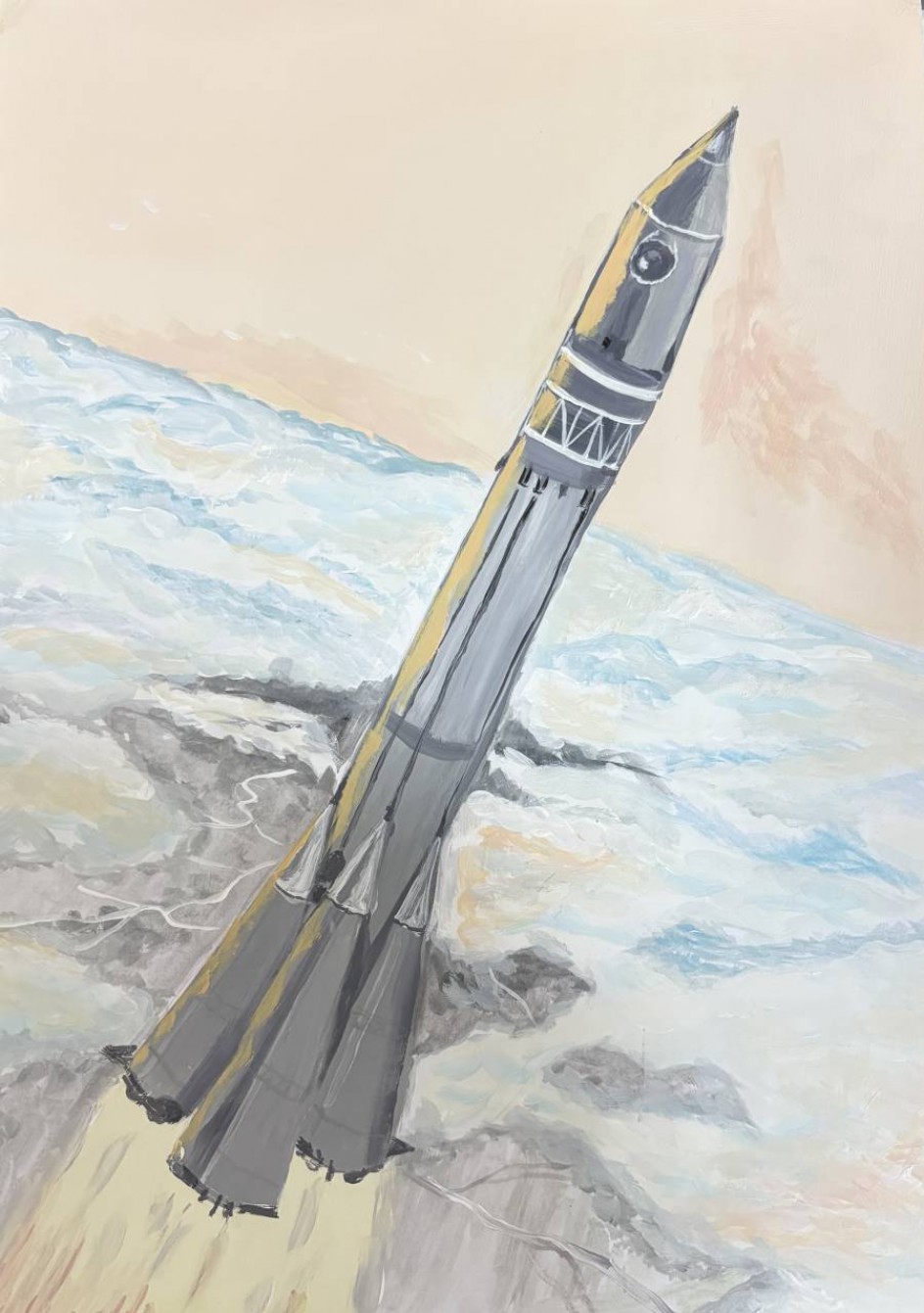 Первый полет