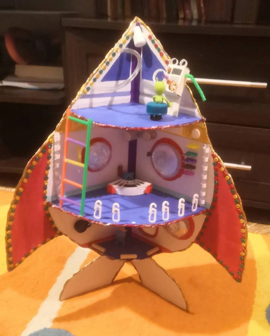 Ракета в разрезе