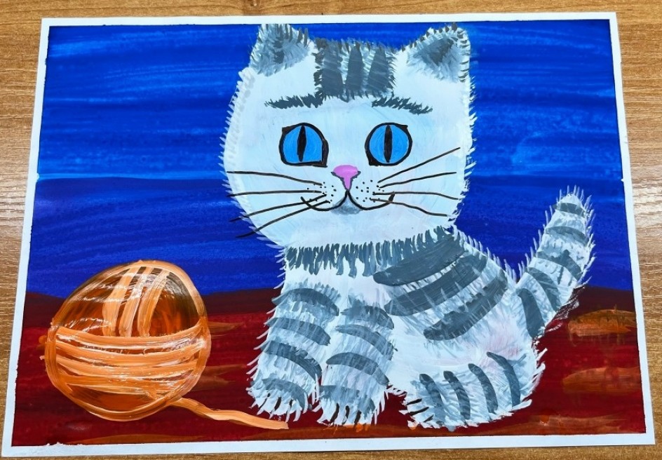 Моя кошка Муся