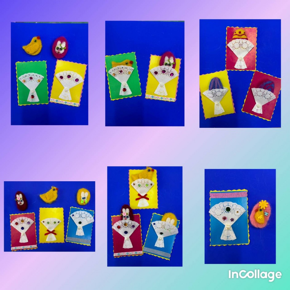 Пасхальные открытки-сувениры