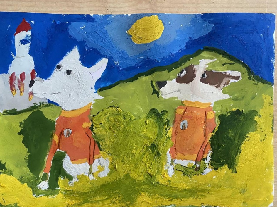 Белка и Стрелка!